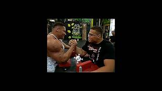 SCHOOLBOY VS HULK BODYBUILDER  ARM WRESTLING 2025 armwrestling shortsfeed viral trending [upl. by Kensell]