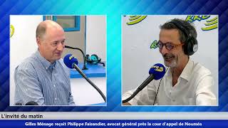 Philippe Faisandier avocat général près la cour dappel de Nouméa [upl. by Glenn]