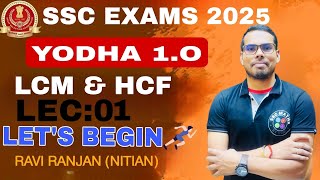 LCM amp HCF Lec  01 SSC Maths by RRR ssc maths cgl chsl mts [upl. by Ahsiekahs]