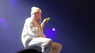 Billie Eilish  when the partys over HD LIVE in Amsterdam Melkweg [upl. by Joellyn]