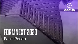 Metal 3D Printed Parts at Formnext 2023  RECAP [upl. by Aztirak365]