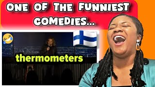 Canadian 🇨🇦 Reacts To ISMO  Thermometers Finnish Comedy 🇫🇮 funny standupcomedy finland [upl. by Hanschen557]