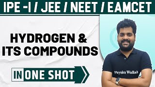 HYDROGEN  One Shot  Chemistry  Class 11  NEET  JEE  EAMCET [upl. by Juster]