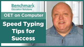 OET on Computer Typing Tips  Learn to type Fast  Benchmark OET [upl. by Tat]