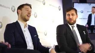 Interview with Matthew Dellavedova amp Andrew Bogut [upl. by Cosme]