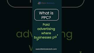 What is PPC seo onlineadvertising googleads [upl. by Kiley]