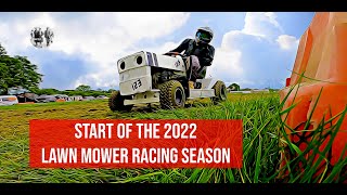 British Lawnmower Championship starts [upl. by Nilak]