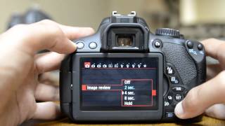 Canon T4i Tutorial Canon 650D How to Tutorial Set Up Guide [upl. by Noraj]