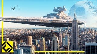 VFX Artist Reveals HOW BIG Star Wars Ships REALLY Are [upl. by Sirred]