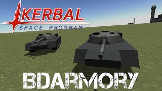 BD Armory Tank AI  Kerbal Space Program [upl. by Aysan531]