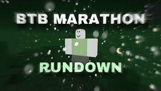 BTB MARATHON  200 HOURS  PROGRESS 16 [upl. by Philip]