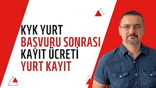 KYK YURT YAPILACAKLAR LİSTESİ KAYIT ÜCRETİ YURT KAYIT [upl. by Yeclek266]