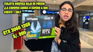 RTX 3060 12GB S 999 SOLES  TARJETA GRÁFICA BAJA DE PRECIO [upl. by Aisan]