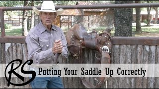 Putting Your Saddle Up  Everyday Horsemanship [upl. by Gerianna]