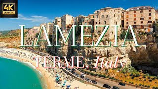 The Beautiful Italian city of Lamezia Terme Lamezia Terme Drone Aerial in 4k [upl. by Erreid]