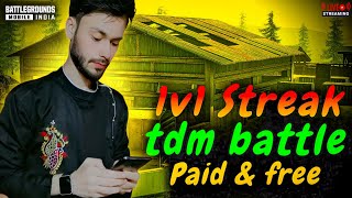 🔴BGMI 1V1 TDM LIVE CUSTOM ROOMS  1V1 TDM STREAK MATCHES  DSMAFIAisLIVE bgmilive 1v1tdm [upl. by Amena153]