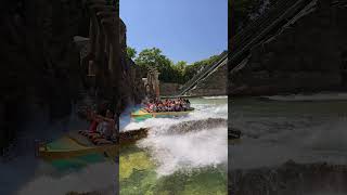 Gardaland water slide in 4k slowmotion [upl. by Dimond]