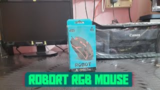 ROBOT RGB GAMING MOUSE FULL REVIEW AFTER MORE THAN 1 MONTH USE [upl. by Vinny]