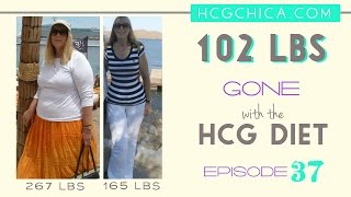 Battling Lipedema  102lbs weight loss at 57 years old with drops  Episode 37 hCG Diet Interviews [upl. by Iilek]