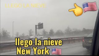 SE APROXIMA LA NIEVE EN NEW YORK ➡️ 🇺🇲😱🔥😬 [upl. by Carmel]