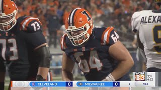 Offensive line stepping up as Kreutz heals from knee procedure [upl. by Stannfield]