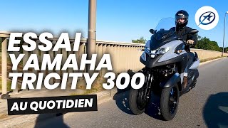 Essai Yamaha Tricity 300 2020 permis B [upl. by Otreblasiul]