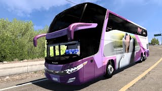 Mod Gratis  ATSETS2 151  Autobús Marcopolo G7 1800 DD  Skins Mexicanas  Huejuquilla  Mezquita [upl. by Adnyc]