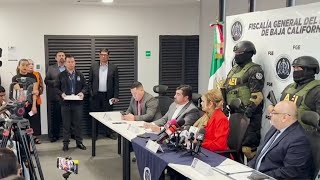 Detienen a implicados en homicidio de subcomandante de la Fiscalía de Tecate [upl. by Desi839]