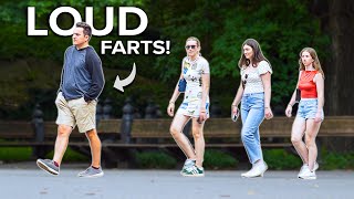 FUNNY Fart Prank in NYC EarthShattering Farts [upl. by Kragh]