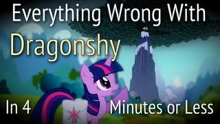 Parody Everything Wrong With Dragonshy in 4 Minutes or Less [upl. by Helas17]