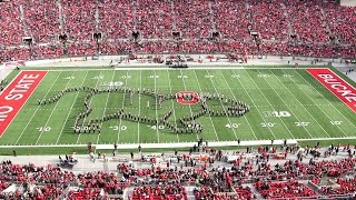 The Ohio State Marching Band Nov 22 halftime show Viva Las Vegas [upl. by Mason]