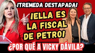 ¡TREMEDA DESTAPADA LA DE VICKY DÁVILA noticias petro colombia video [upl. by Hildagarde]