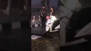 Fateh tejo upcoming romantic scene on set romance Udaariyaan 11 Jan 2022 [upl. by Jaymee]