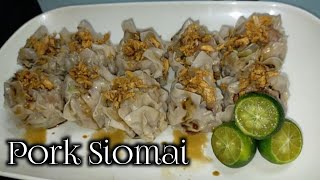 Pork Siomai By Mhel Choice  Madiskarteng Nanay [upl. by Yram847]