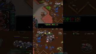 An INSANE Basetrade Engagement  Starcraft II starcraft2 rts shorts [upl. by Zoldi]