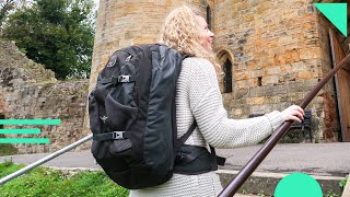 Osprey Farpoint 40 Backpack Review  1 Year Test  Popular Travel Pack  Women’s amp Men’s Perspective [upl. by Nairad]