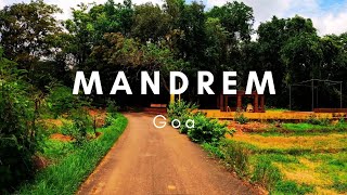 Mandrem Village  Goa  village drive travel and cookies [upl. by Woodruff]