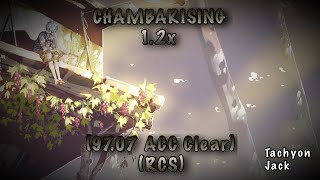 Chambarising 12x Overclear  Tachyon Jack 9707 ACC  Robeats Community Server [upl. by Suedama]