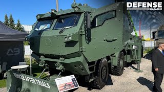 MSPO Kielce 2023 TREVA30 special vehicle [upl. by Oicafinob]