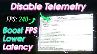 How to Disable Windows Telemetry in 2024 ADVANCED [upl. by Mokas]