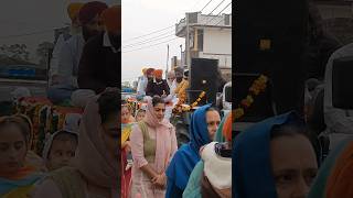 Nagar kirtan kavishri Jatha village Sounkra [upl. by Eidnalem]