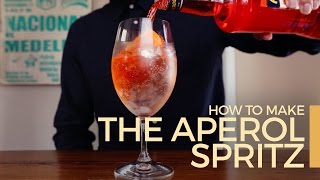 How to Make an Aperol Spritz  60 Second Cocktails [upl. by Aicilas]