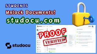 How to Legally Unlock Studocu Documents 2024  Best Method [upl. by Yrol]