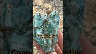 Copper Valley Mine in Missouri rockhounding shorts [upl. by Vona219]