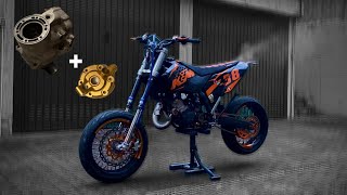 Lavoriamo Il Cilindro 😍🔥  Restauro KTM EXC 125 EP1 [upl. by Neyuq]