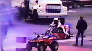 Classic Top Fuel Motorcycle Race Round No 1  Mark Miller vs Mike Malone  Atlanta 87 [upl. by Airol]