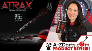 Harrows Atrax Darts Range  Soft Tip and Steel Tip Barrel Product Review  Jen Mounts [upl. by Free43]