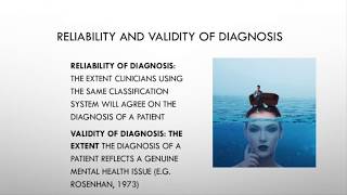 Abnormal psychology option part 3 Diagnosis [upl. by Esya]