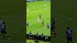 KYLIAN MBAPPÉ PRIMER GOL CON LA CAMISETA DEL REAL MADRID football mbappe shorts [upl. by Cosette]