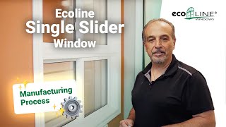 Ecoline Single Slider Window Manufacturing Process [upl. by Renata155]